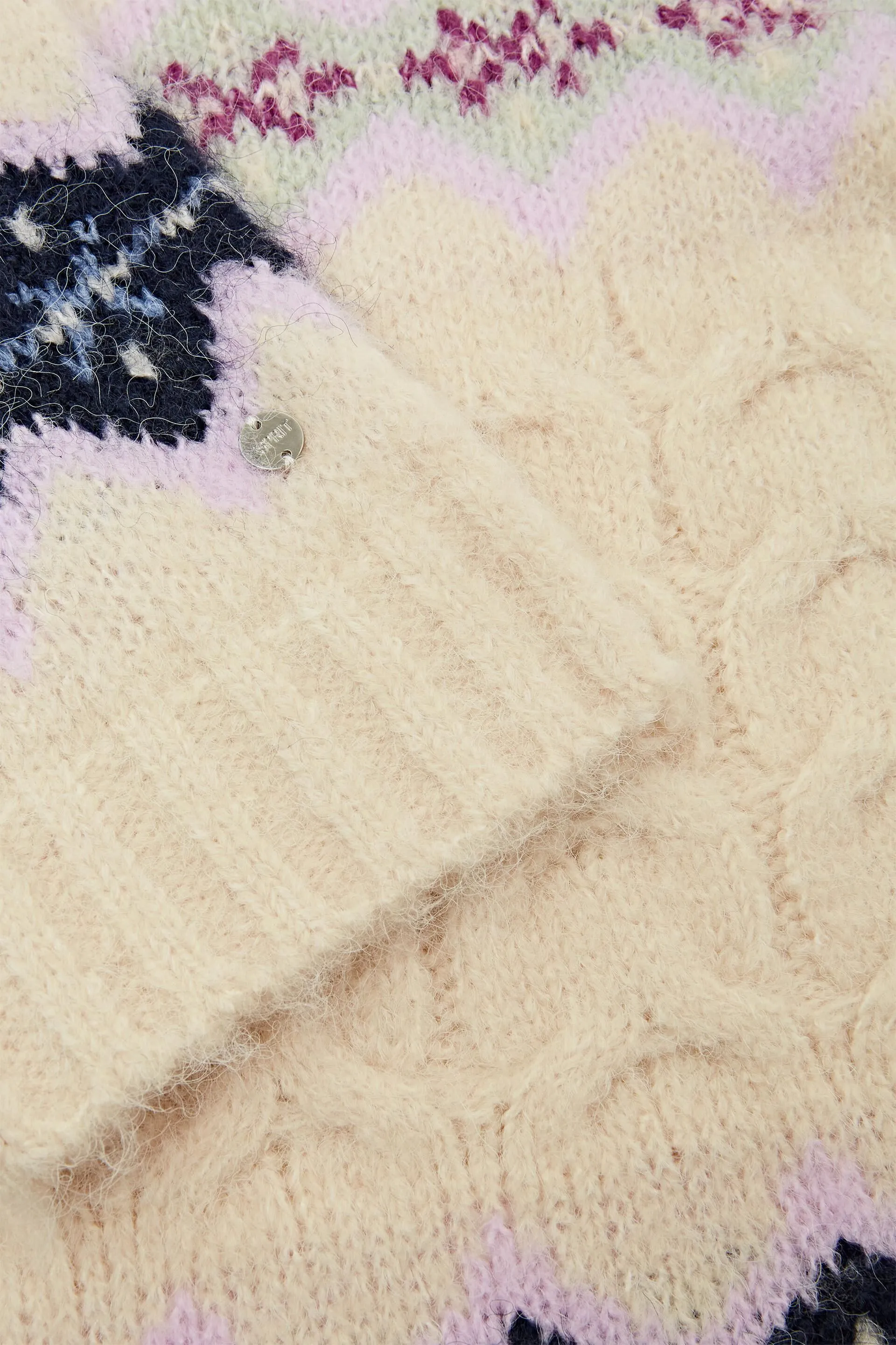 Sciarpa a maglia Fair Isle