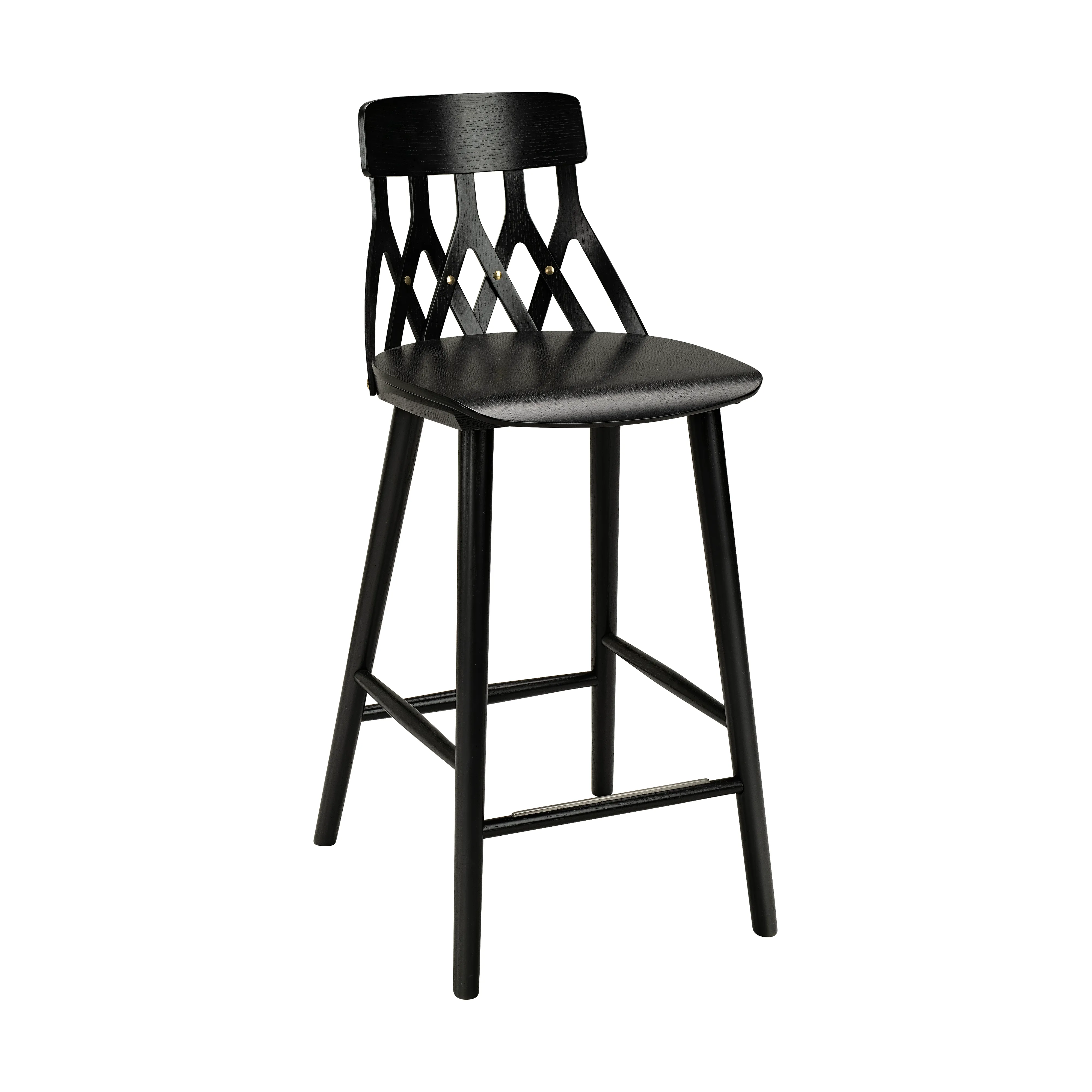 Sedia da bar Y5 74 cm.iq{font-size:18px}Frassino tinto nero