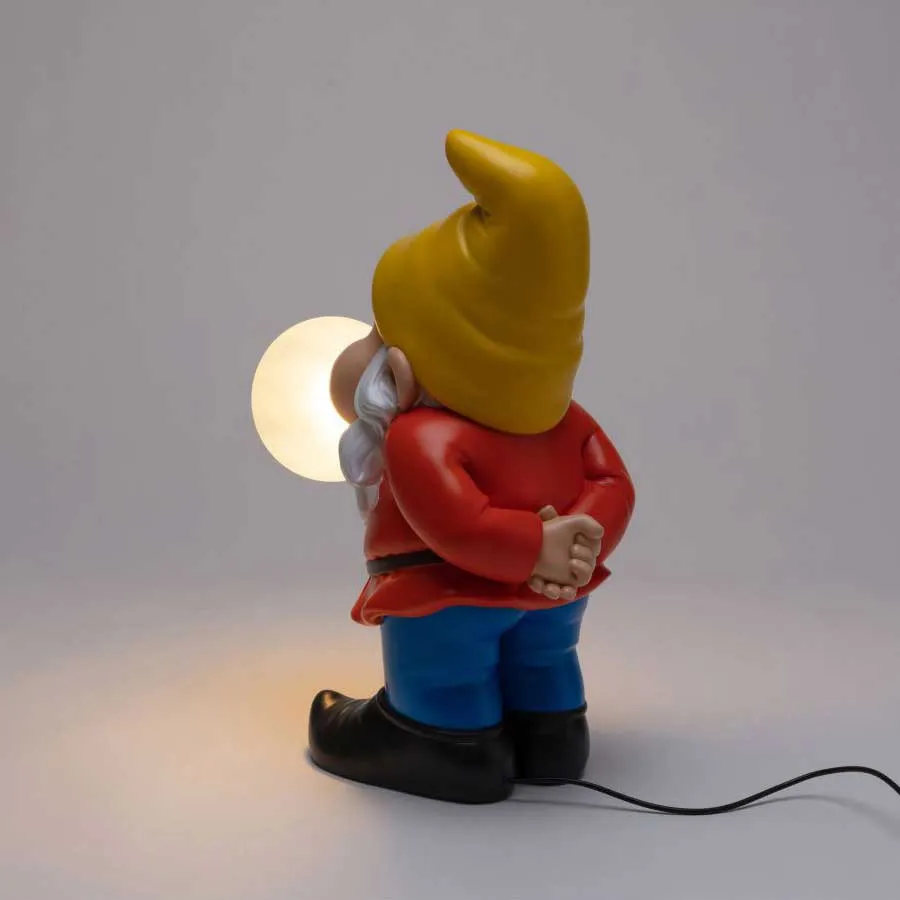 Seletti  Lampada da tavolo in resina con USB dal design moderno Gummy snooping - 2W - 2700k Luce Calda