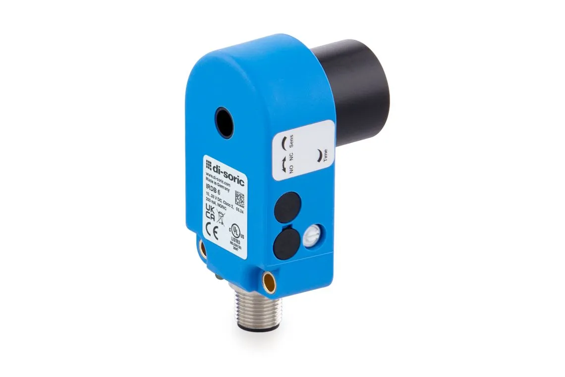 Sensore di prossimità induttivo Ad anello Di-Soric, M12, 10 → 35 V dc