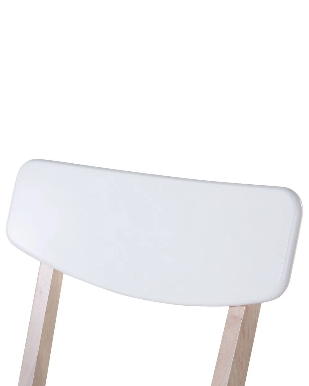 Set of 2 Dining Chairs SANTOS White