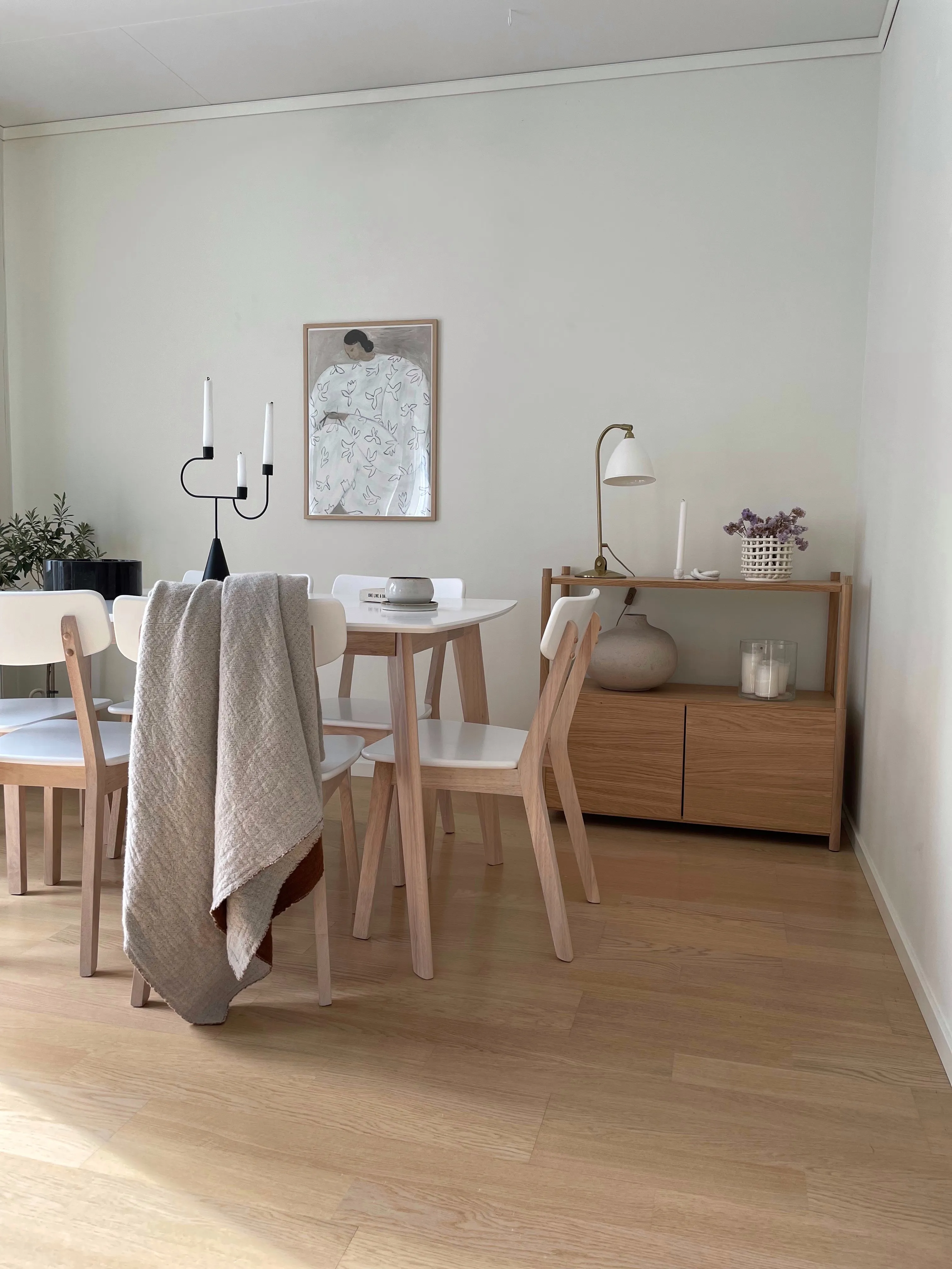 Set of 2 Dining Chairs SANTOS White