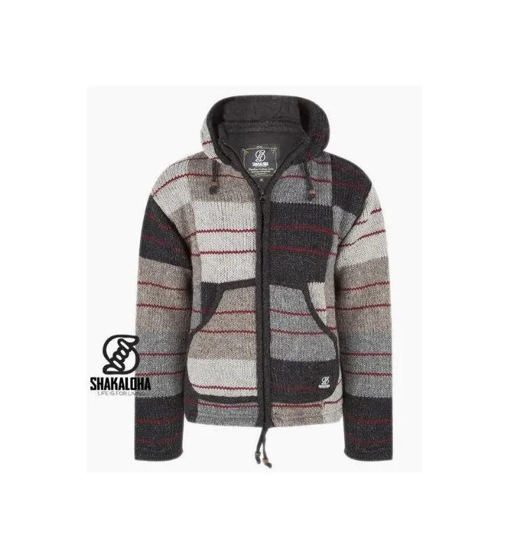 SHAKALOHA M PATCH NH GIACCA IN LANA UOMO
