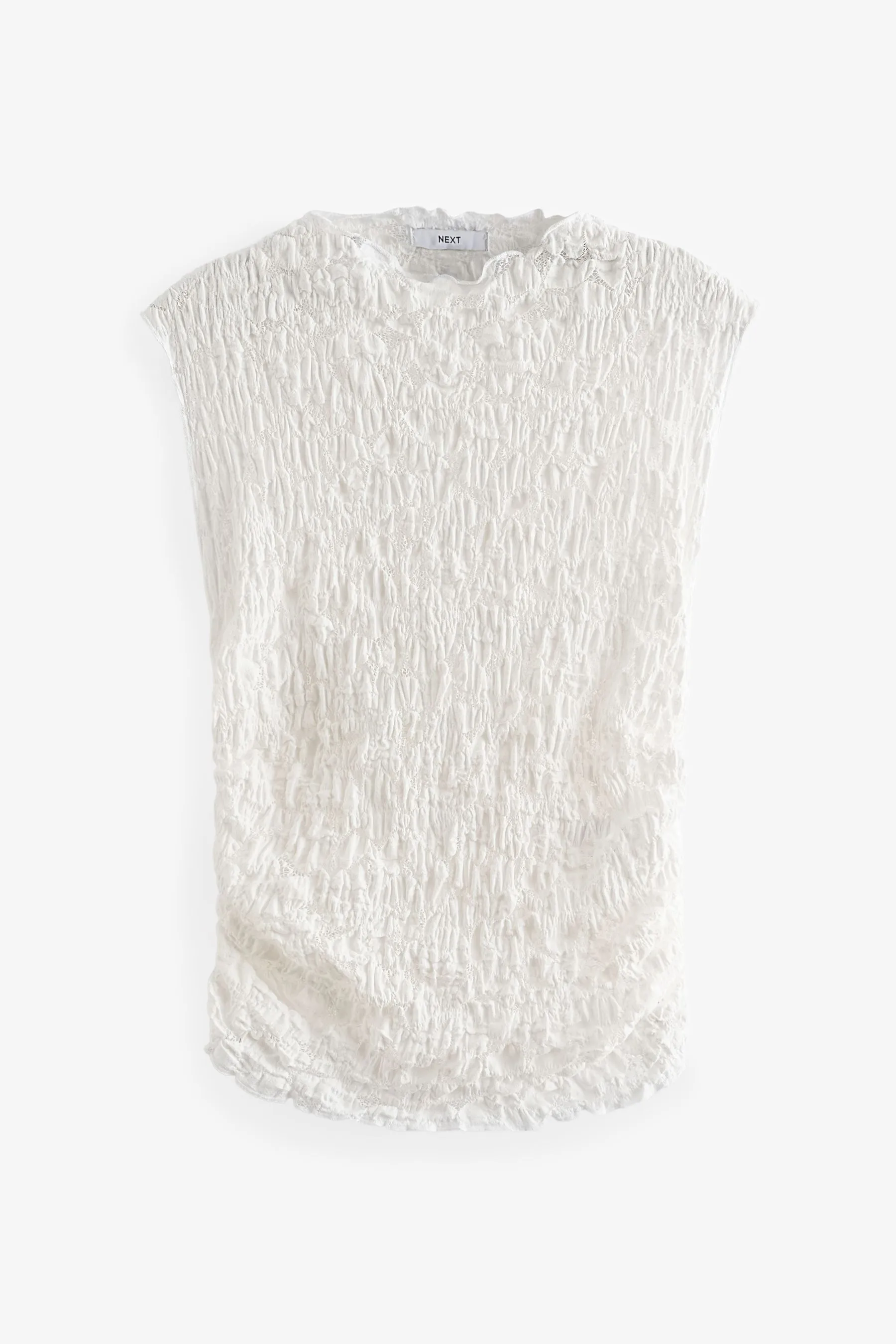 Short Sleeve Lace Top    