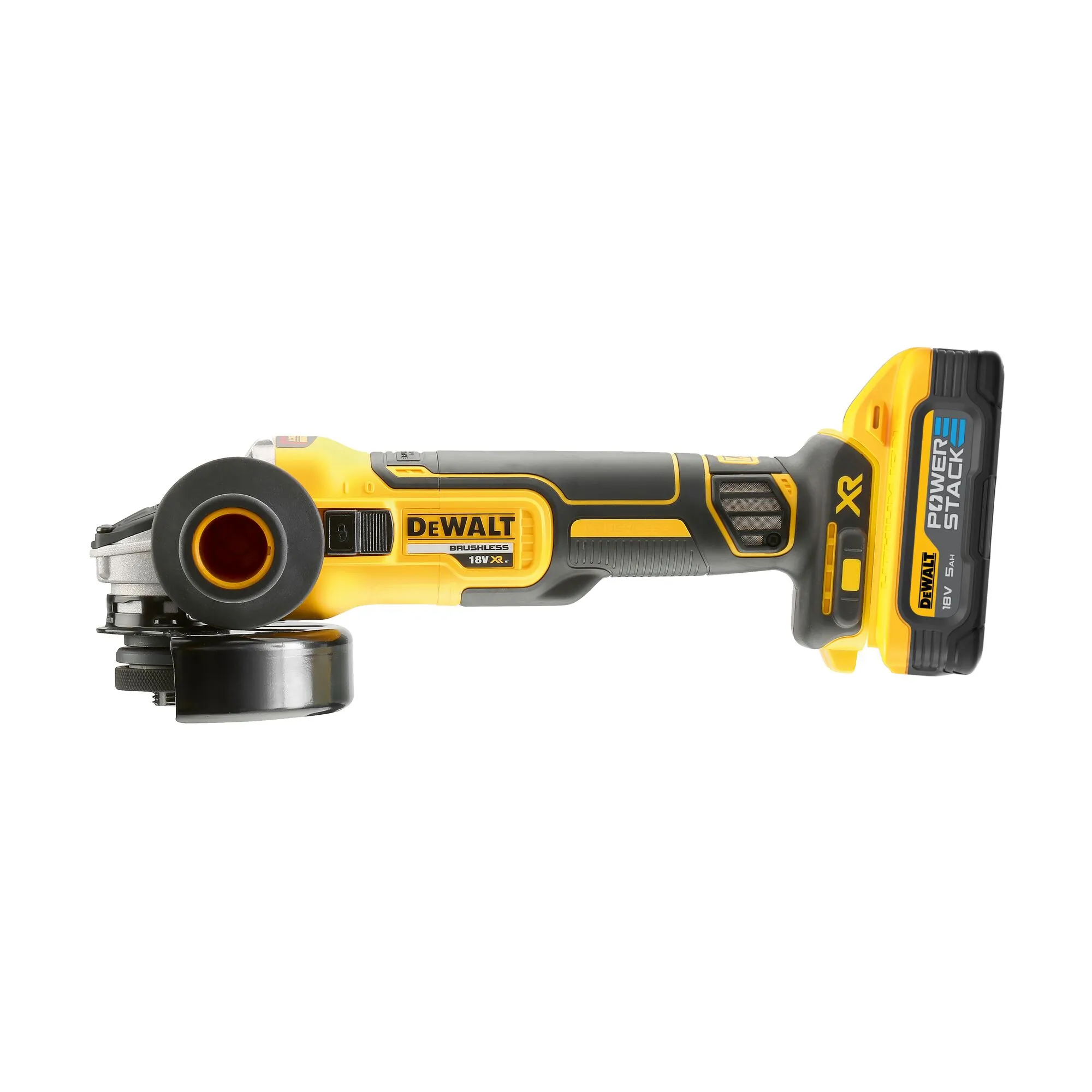 Smerigliatrice angolare DeWALT DCG405H2T-QW 18V XR, disco 125mm, vel. 9000giri/min, 18V, Cordless
