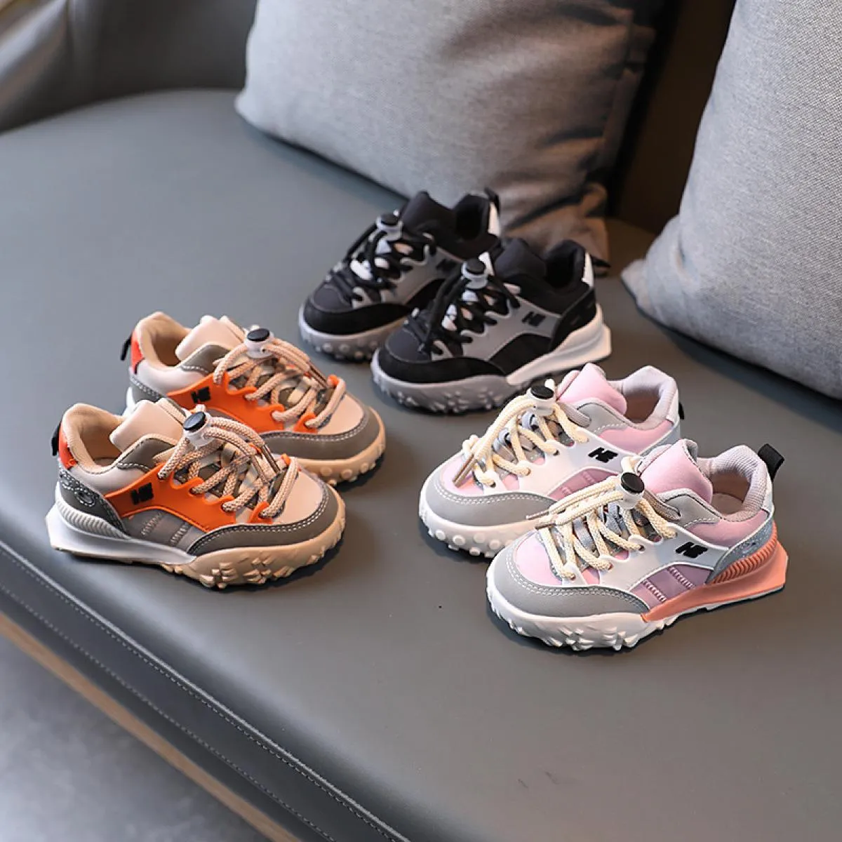 Sneaker per bambini Designer di moda Sneaker Chunky per bambini Taglia 32 Sneaker per bambini per ragazze