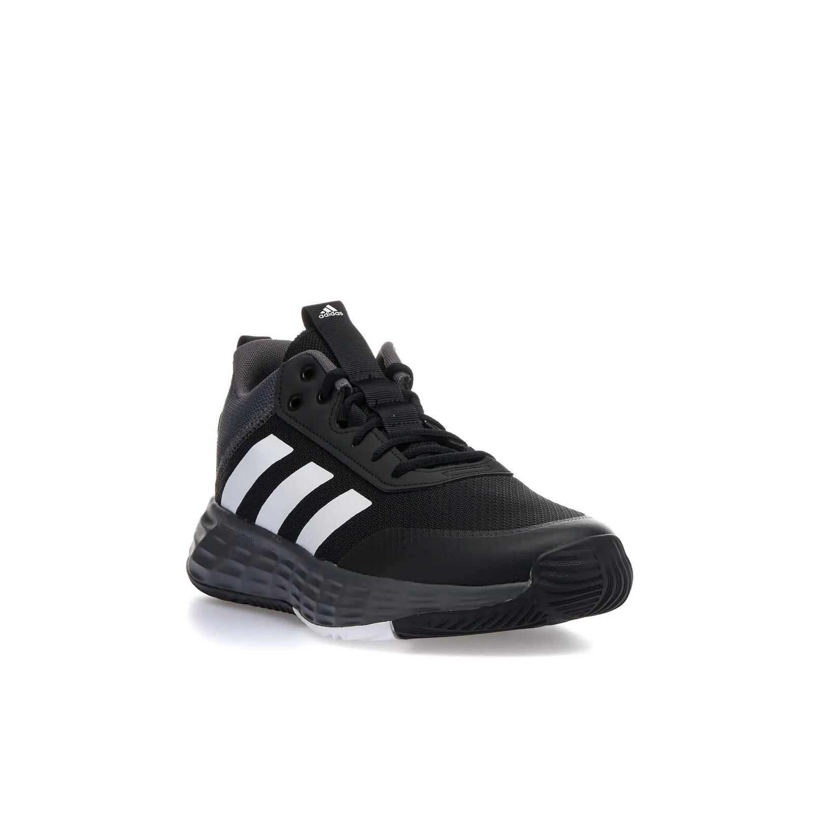 Sneaker uomo da basket nere e bianche ownthegame con suola chunky