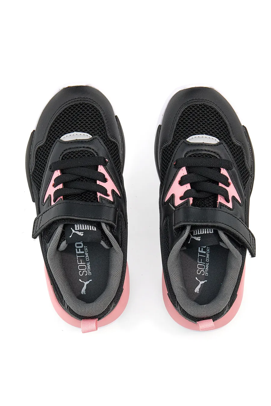 Sneakers Chunky Puma X-Ray Lite Nero-Rosa
