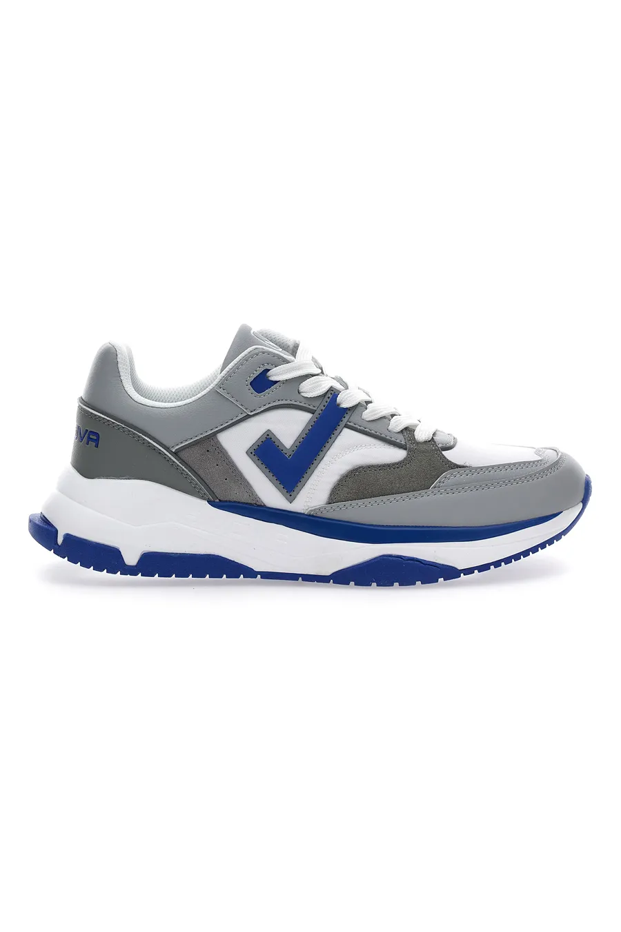Sneakers con suola Chunky Givova 011 Grigia bianca e blu