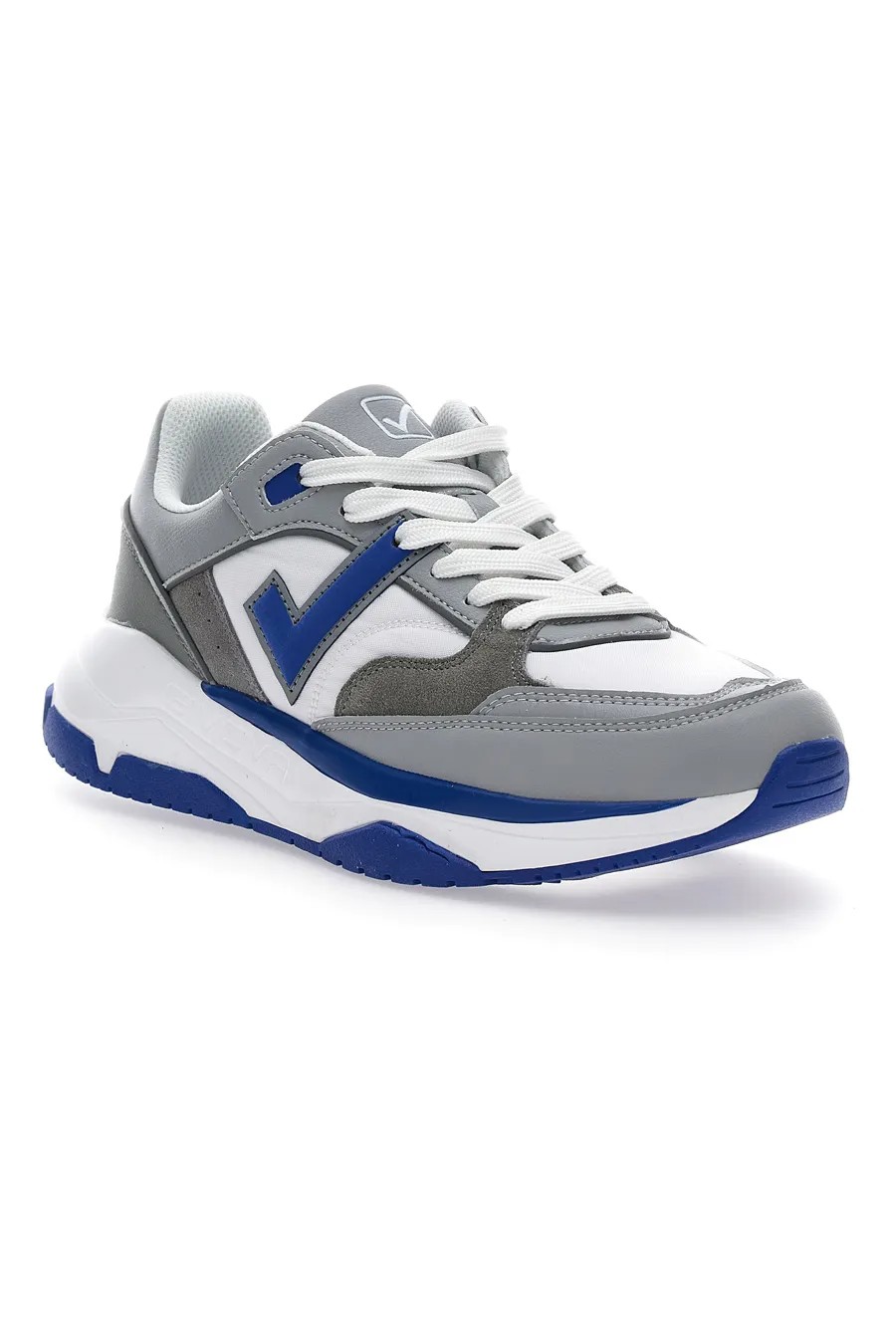 Sneakers con suola Chunky Givova 011 Grigia bianca e blu