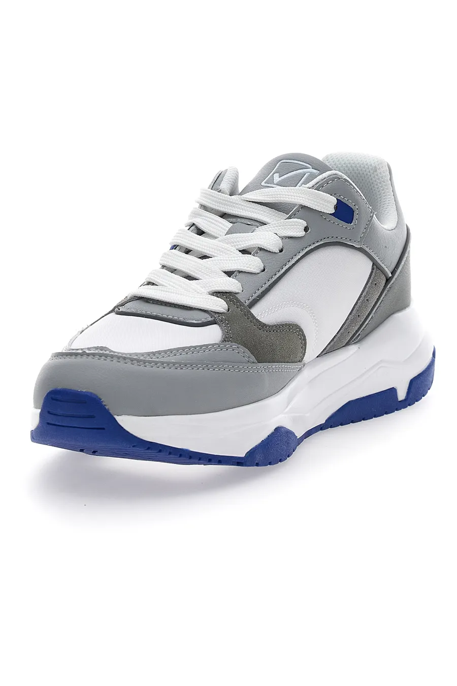 Sneakers con suola Chunky Givova 011 Grigia bianca e blu