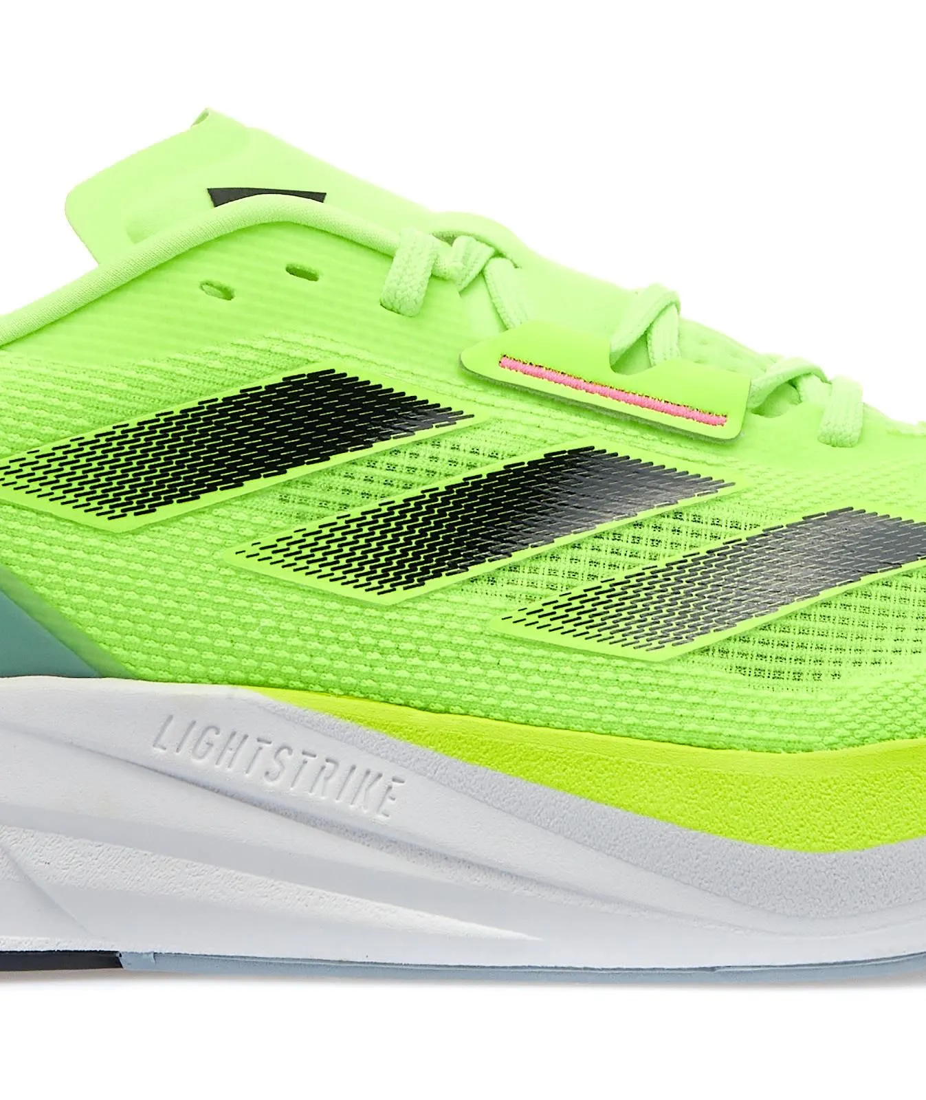 Sneakers giallo fluo running duramo speed da uomo con suola chunky