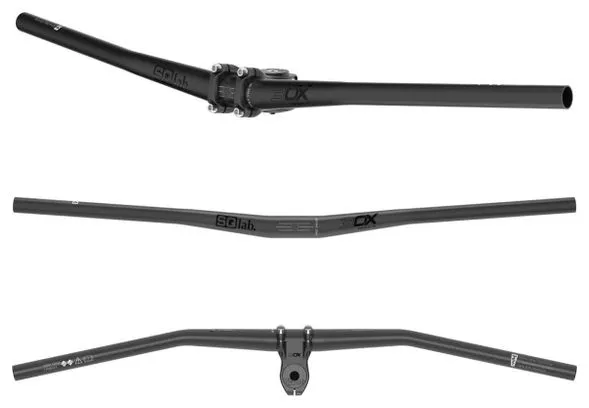 SQlab 3OX 12° Manubrio 31,8 mm 780 mm Nero