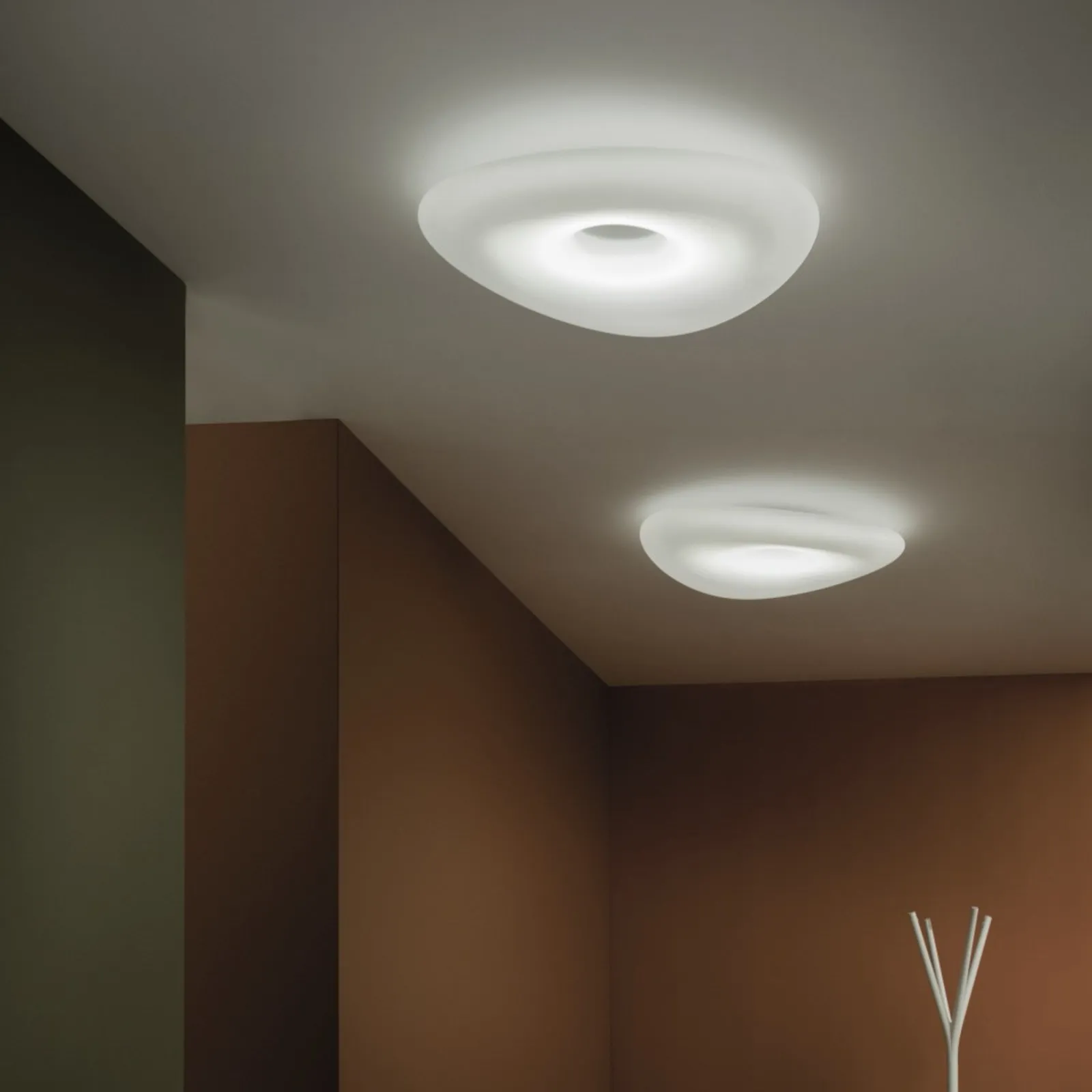 Stilnovo Mr. Magoo plafoniera LED, Phase, Ø76cm