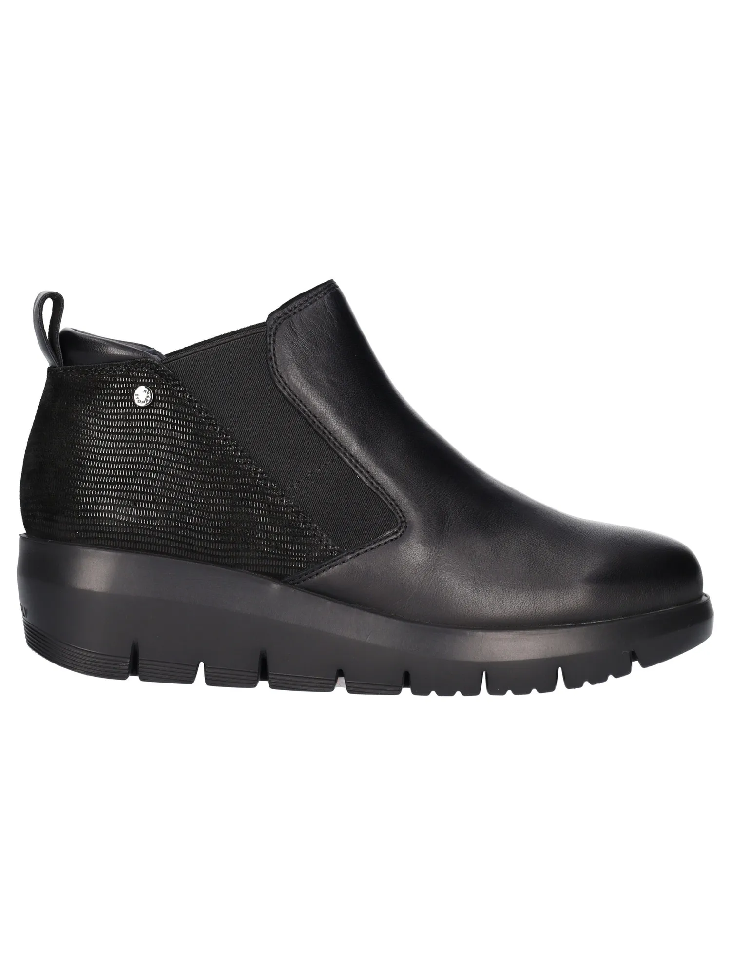 Stivaletto con zeppa Stonefly da donna nero