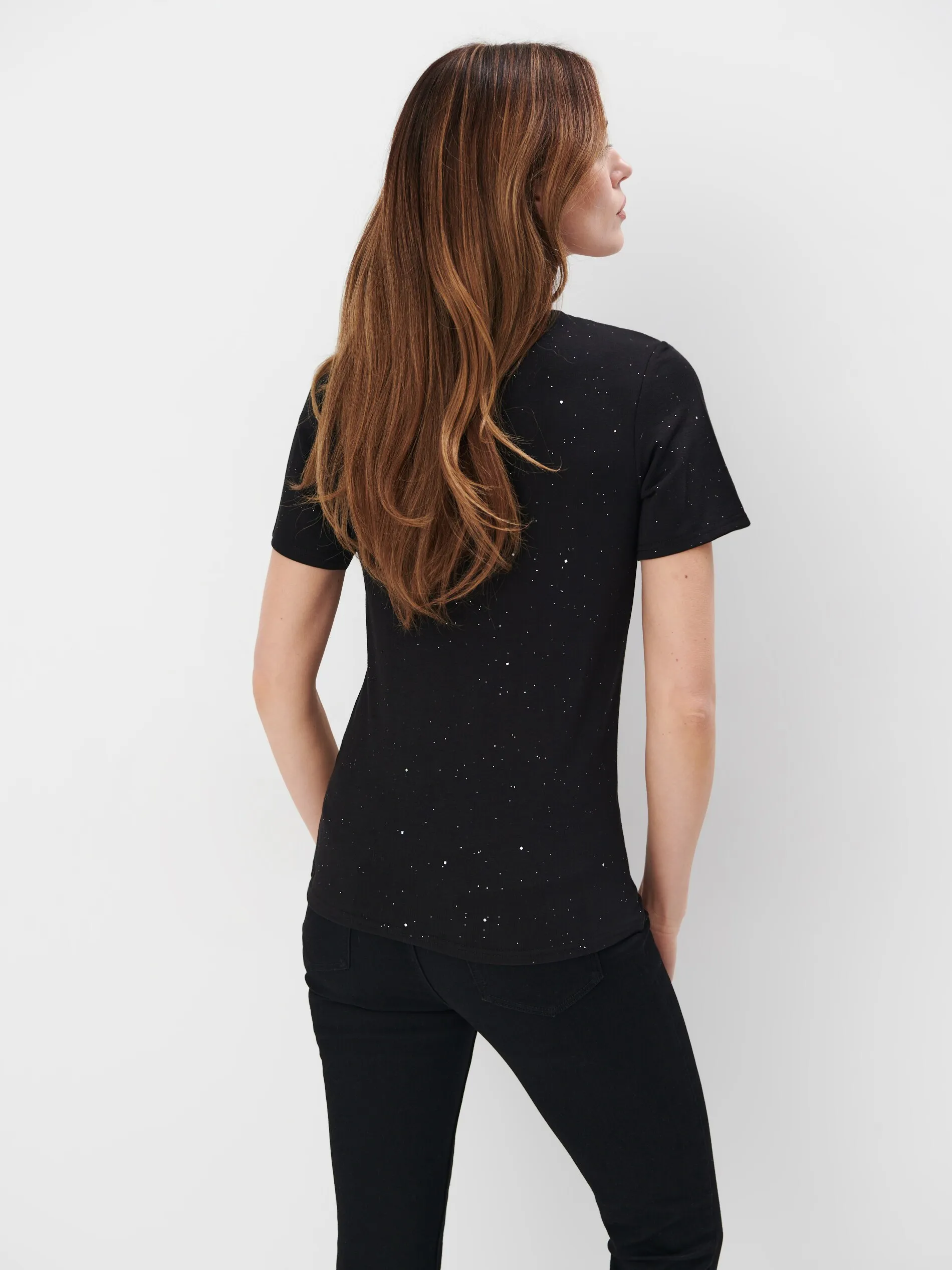 T-shirt in misto viscosa