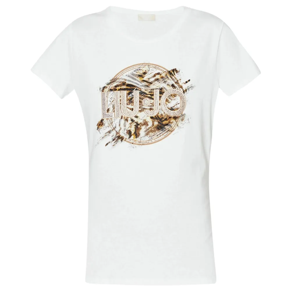 T-shirt Liu Jo con stampa logo