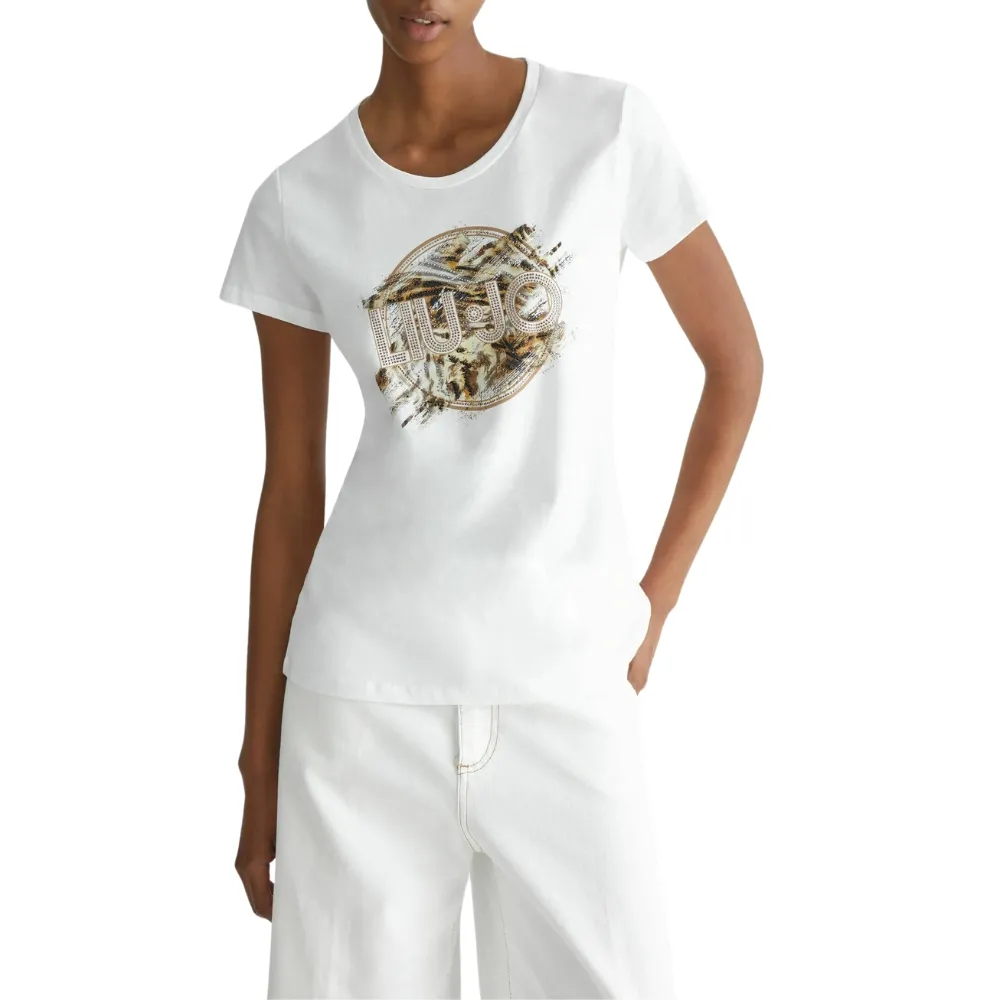 T-shirt Liu Jo con stampa logo