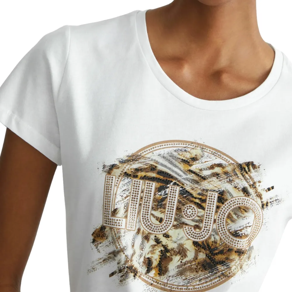 T-shirt Liu Jo con stampa logo