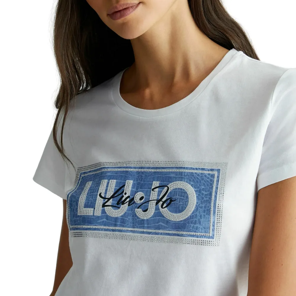 T-shirt Liu Jo con stampa logo