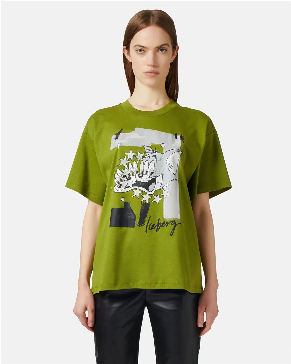 T-shirt relaxed fit in cotone sostenibile