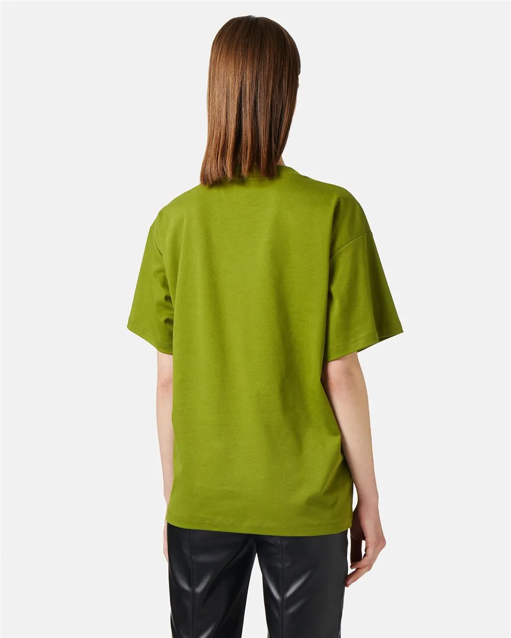 T-shirt relaxed fit in cotone sostenibile