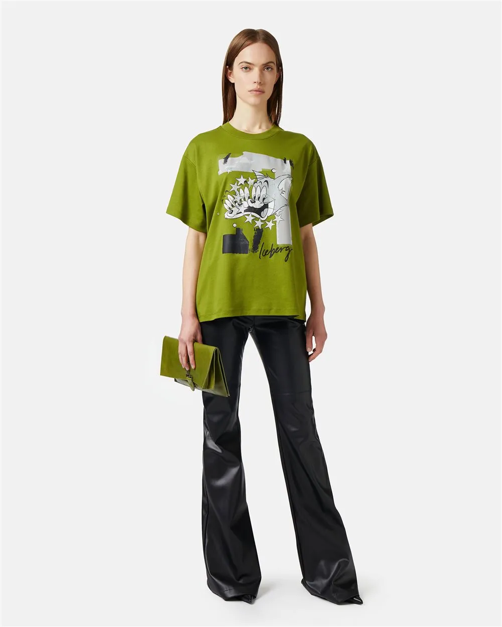 T-shirt relaxed fit in cotone sostenibile
