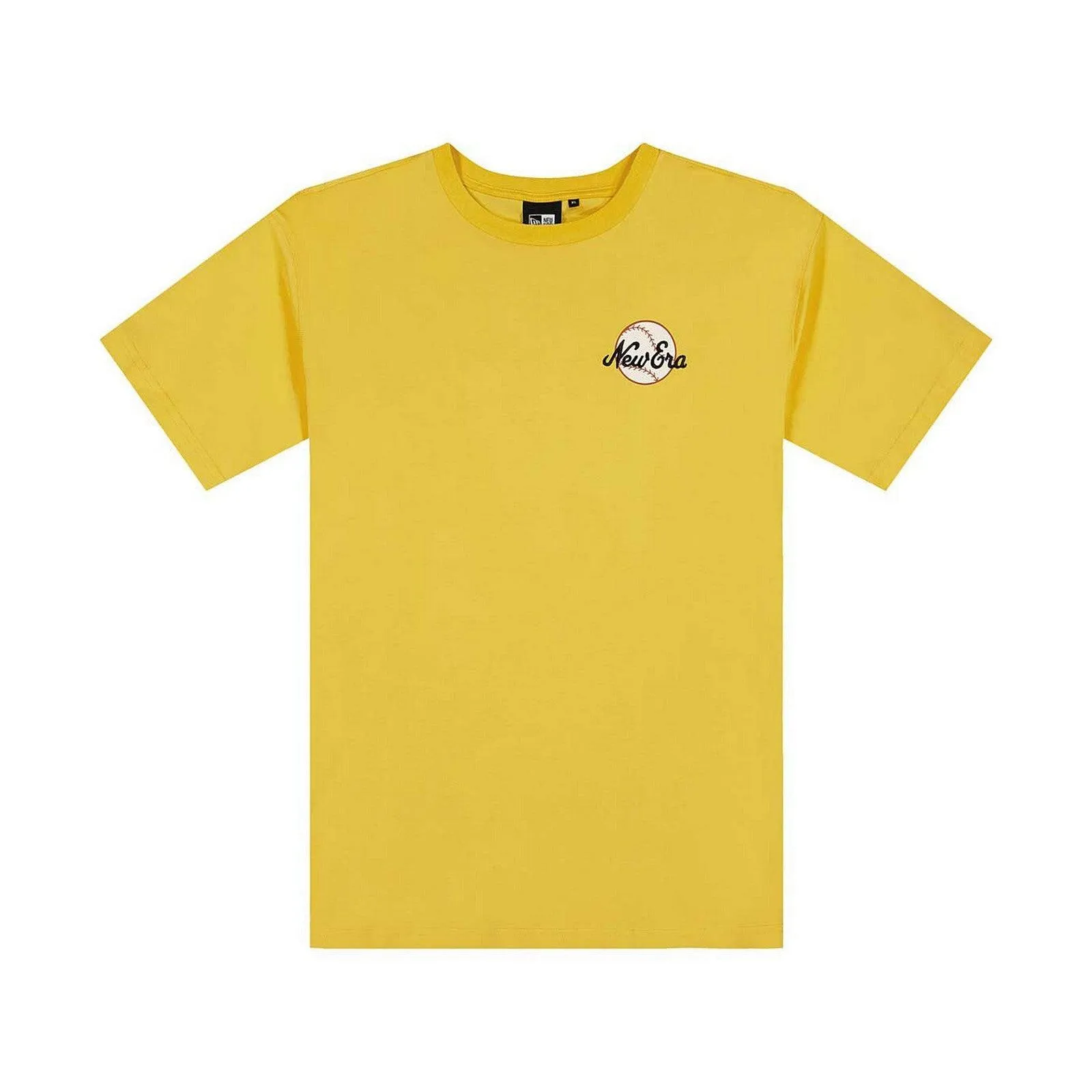 T-shirt Uomo New Era - Ne Heritage Graphc Os Tee - Giallo