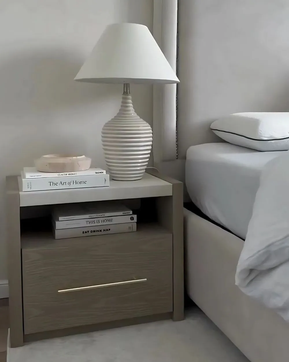 Table Lamp CELESTE Ceramic Cream