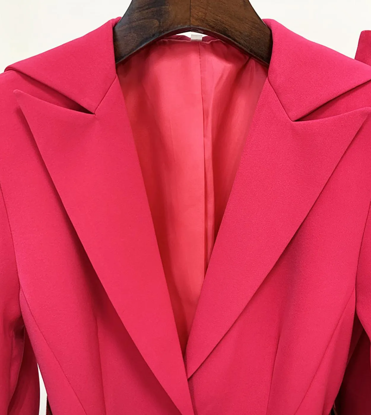 Tailleur pantalone Donna 2023 New Designer Fashion One Button Belt Suit Flare Pants Blazer Set Due pezzi Pantaloni da ufficio Su