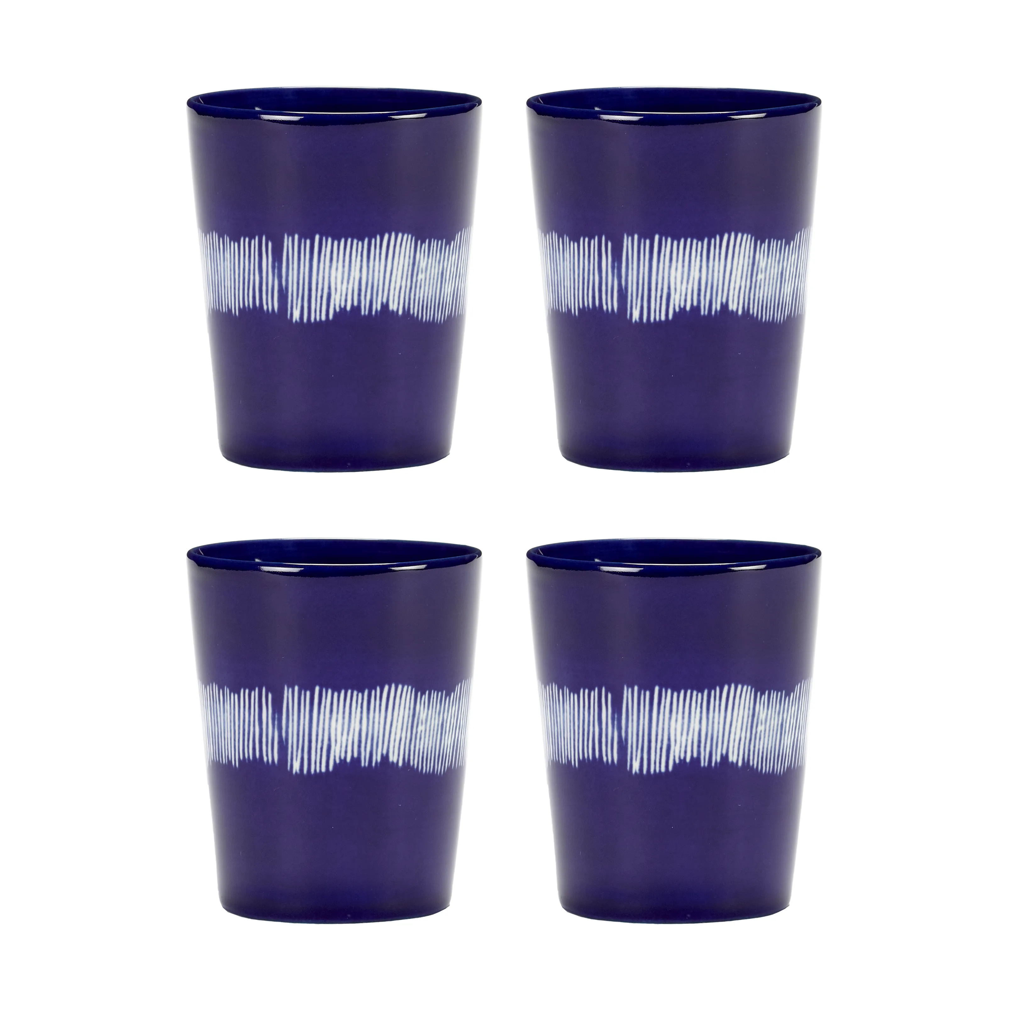 Tazza da tè Ottolenghi Feast 33 cl confezione da 4.jo{font-size:18px}Dark blue-white