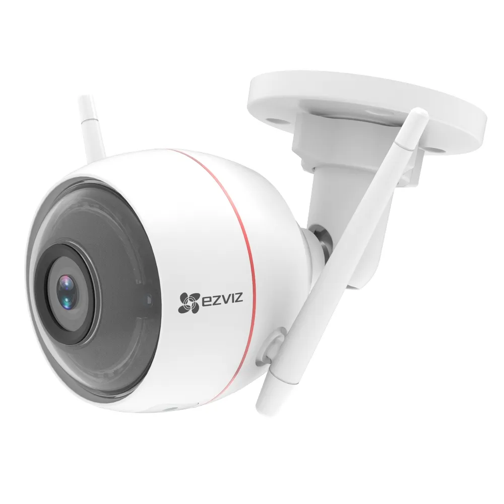 Telecamera di sorveglianza EZVIZ C3W HUSKY AIR PLUS WiFi Full HD 1080p visione notturna segnalazione luminosa e sonora per ester
