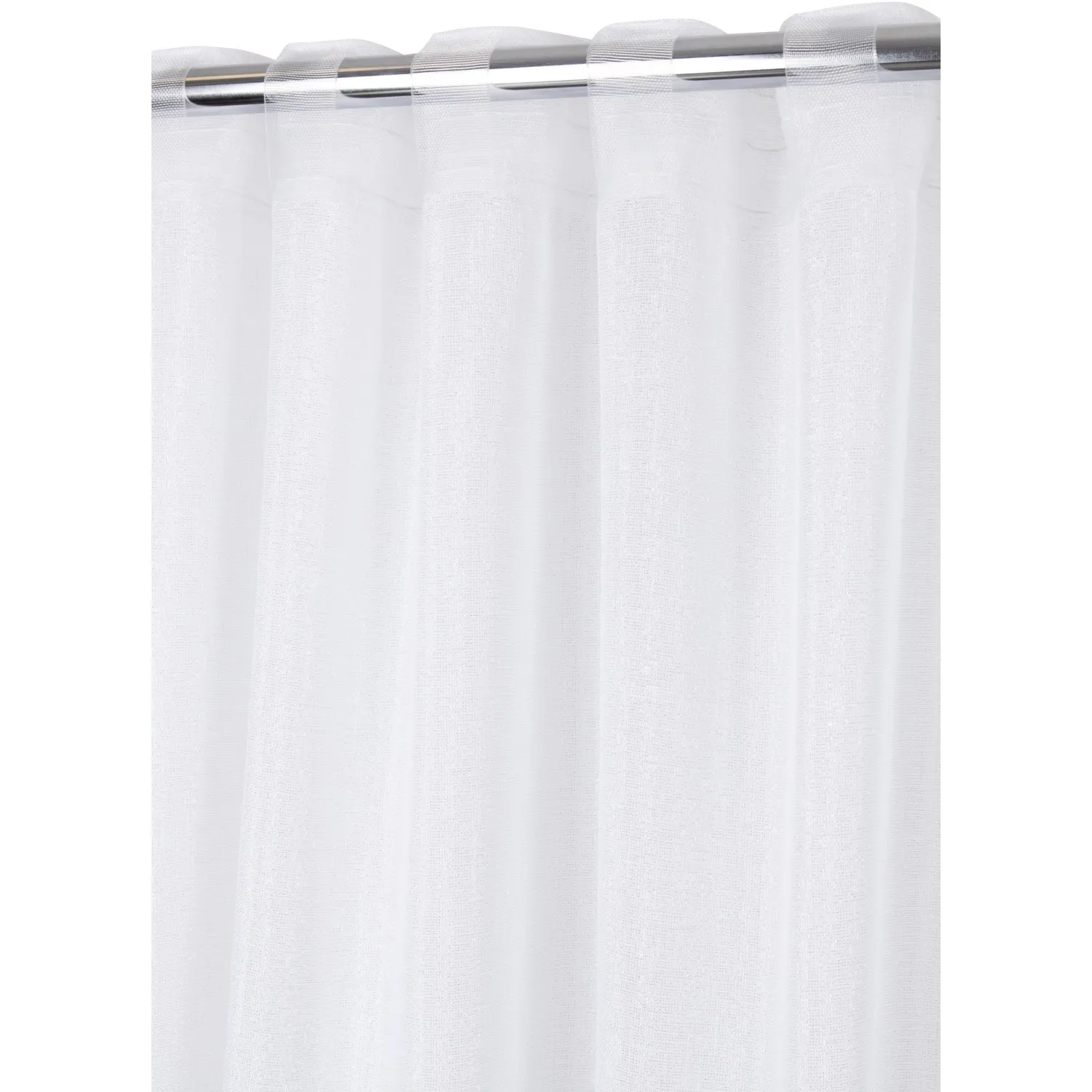 Tenda arredo Elaura L 135 x H 300 cm bianca