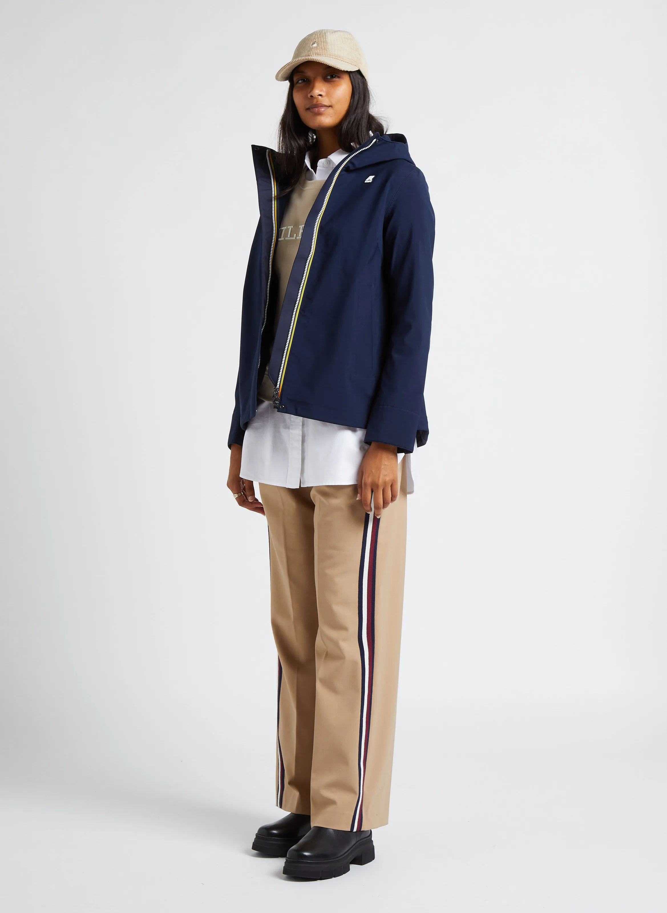  TOMMY HILFIGER   Camicia collo classico in cotone | Bianco