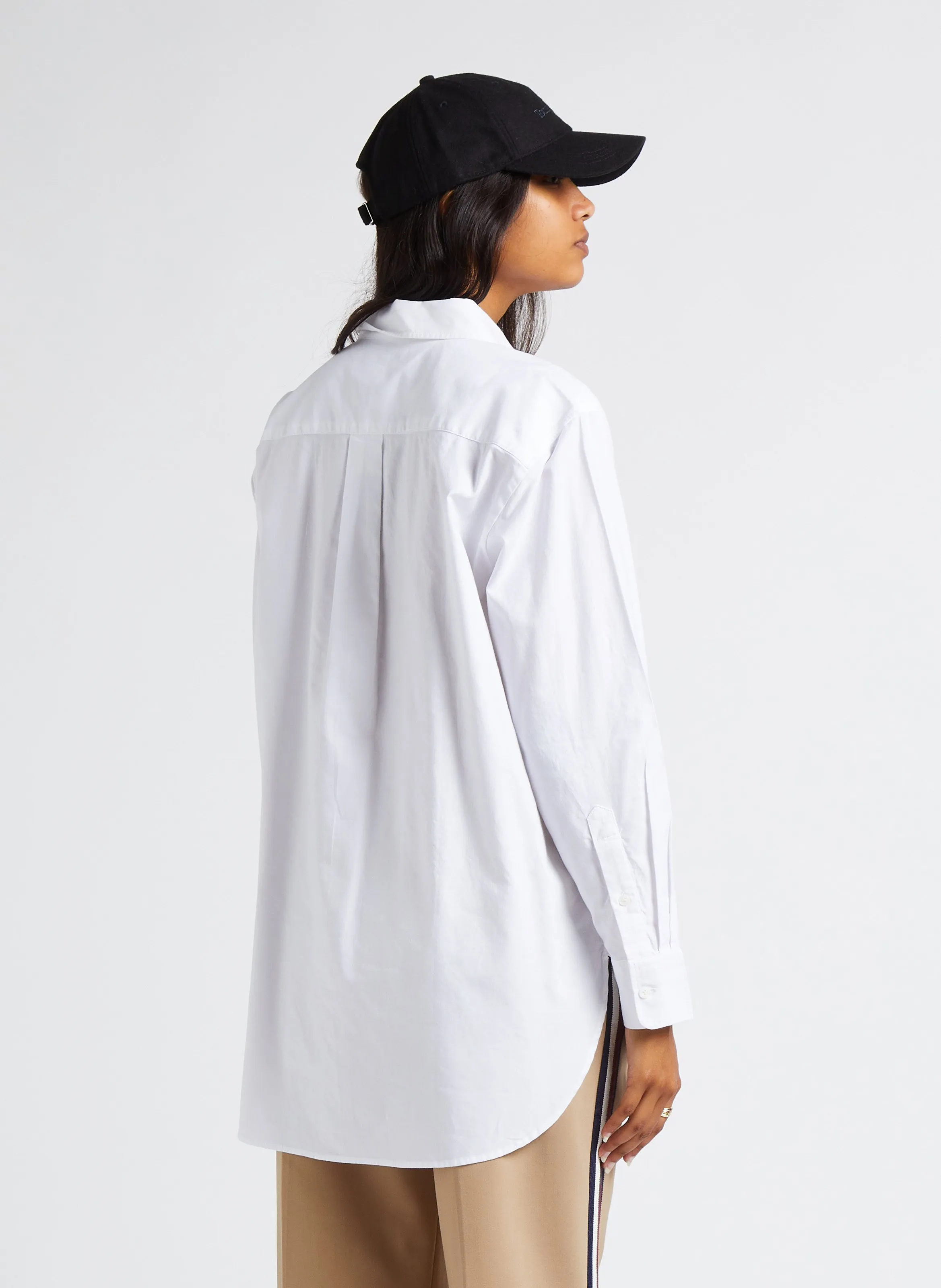  TOMMY HILFIGER   Camicia collo classico in cotone | Bianco