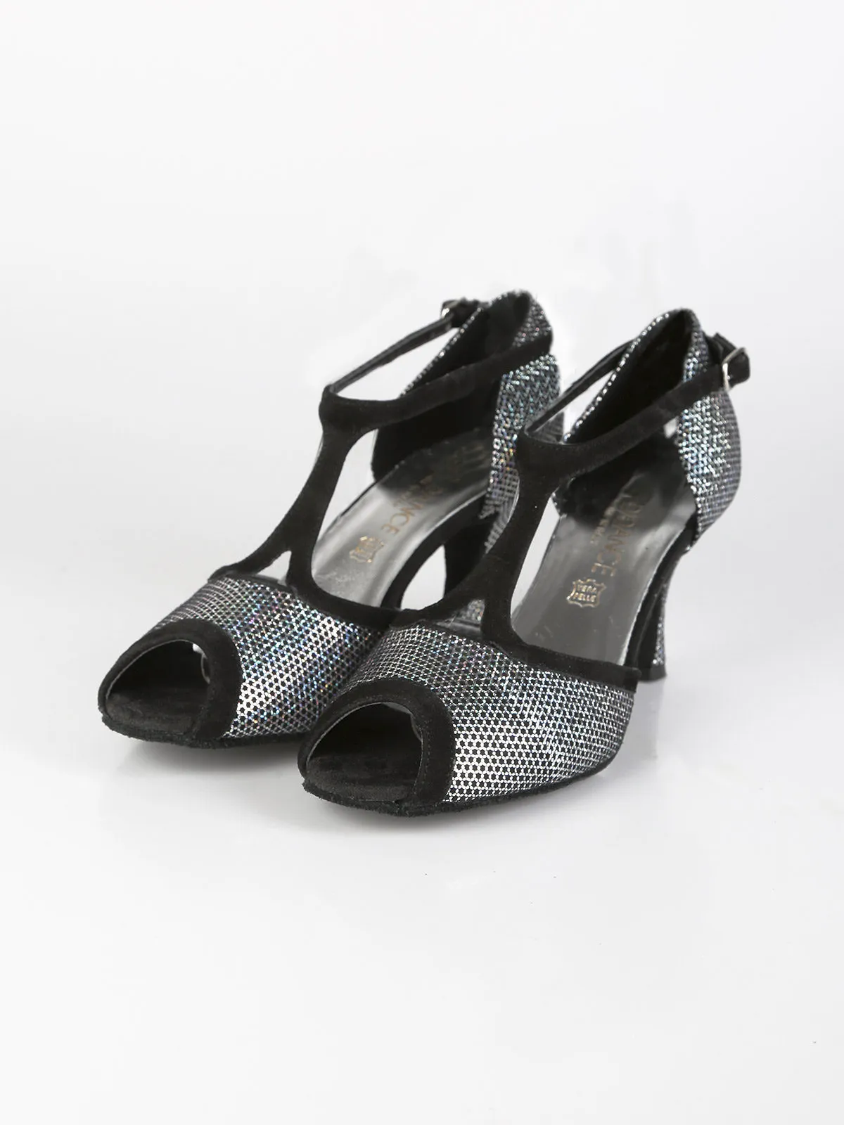 Top Dance Shoes Chaussures de danse femme argent