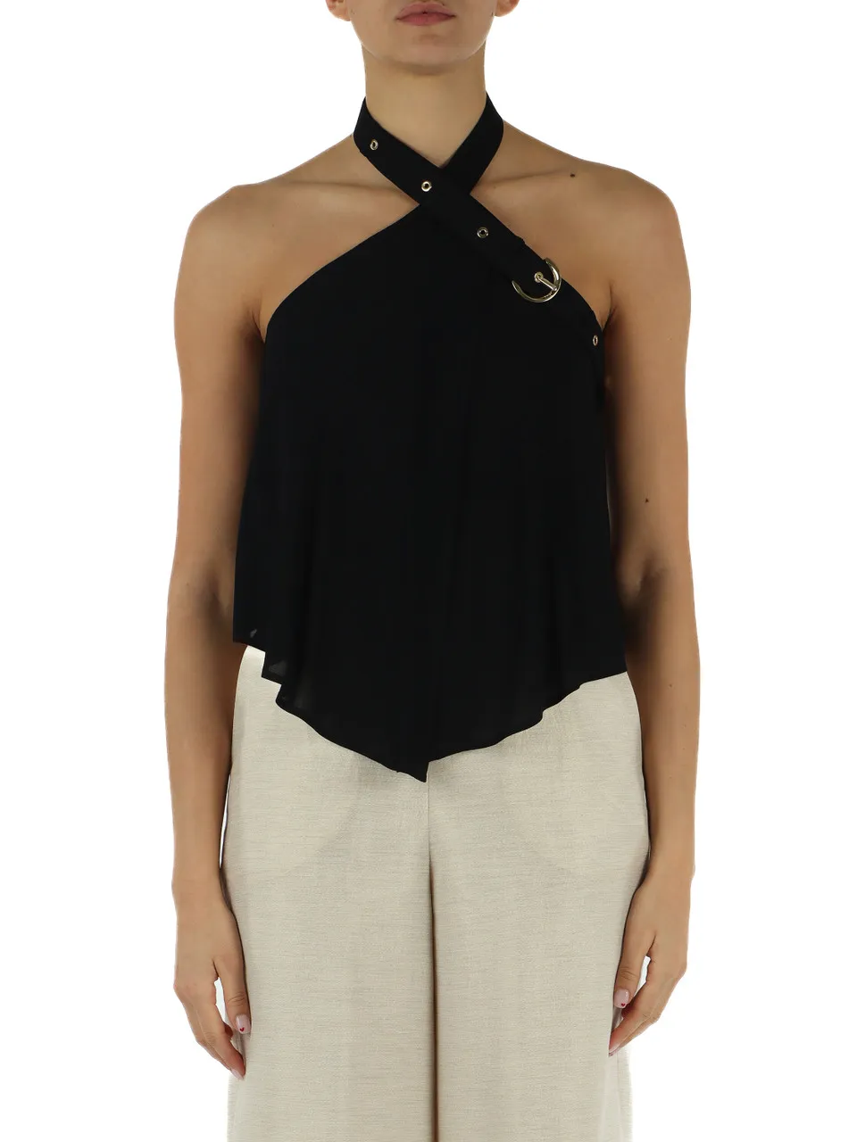 Top in crepe de chine TANTALO