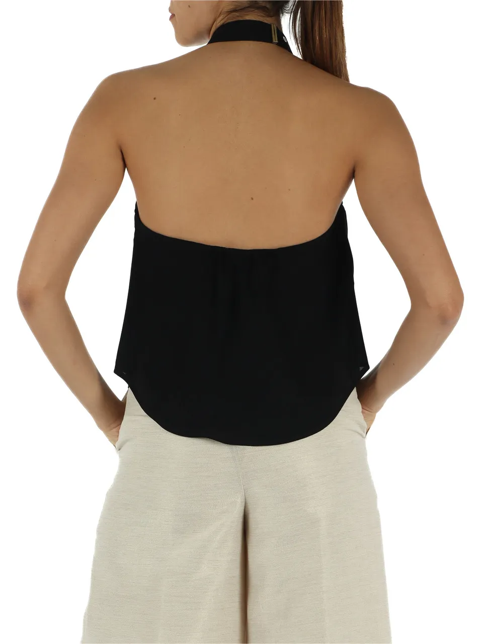 Top in crepe de chine TANTALO