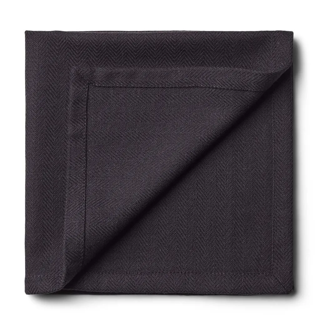 Tovagliolo di tessuto Ostindia 40x40 cm confezione da 2.jn{font-size:18px}Coal