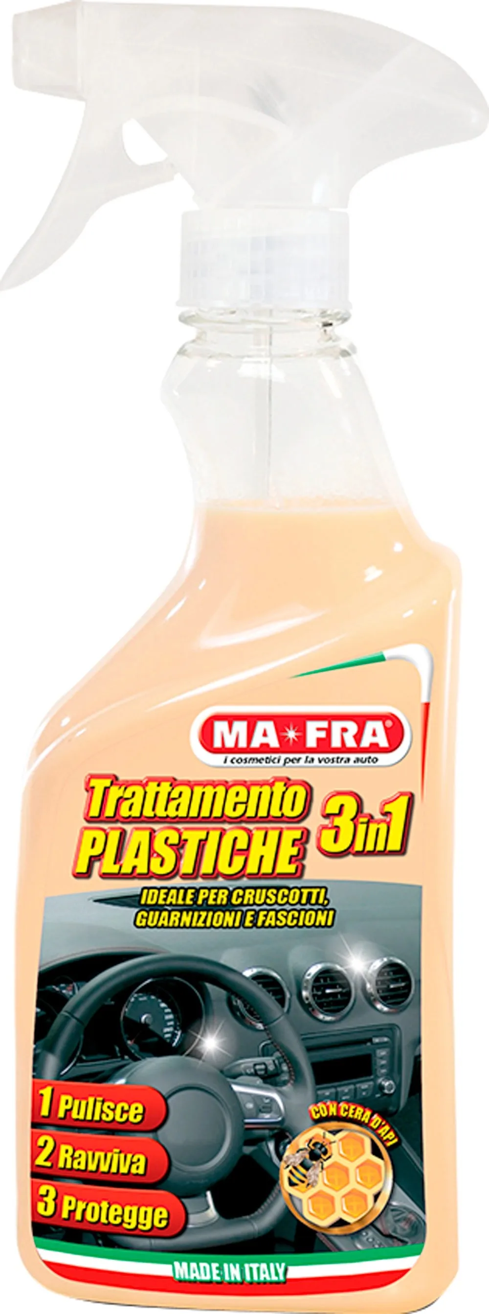 Trattamento pulizia plastiche MA-FRA