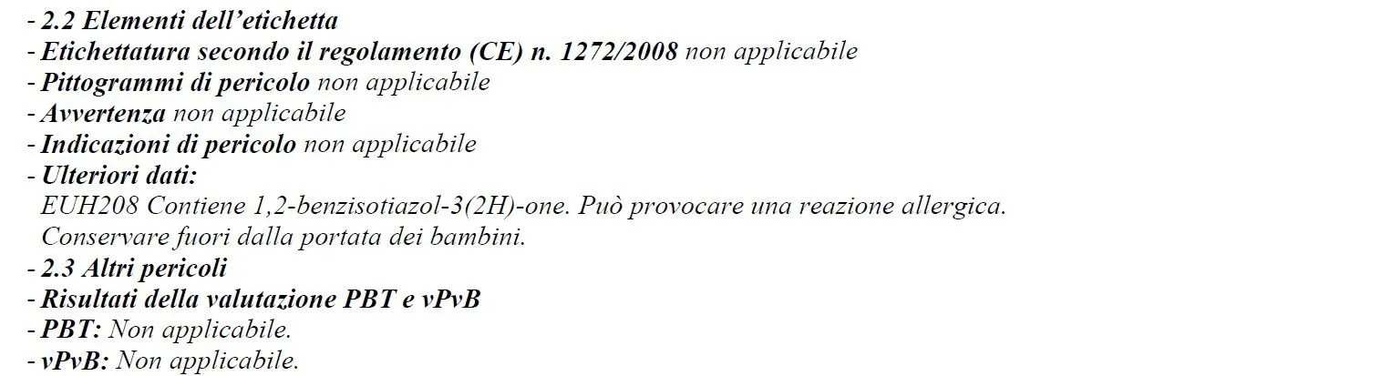 Trattamento pulizia plastiche MA-FRA