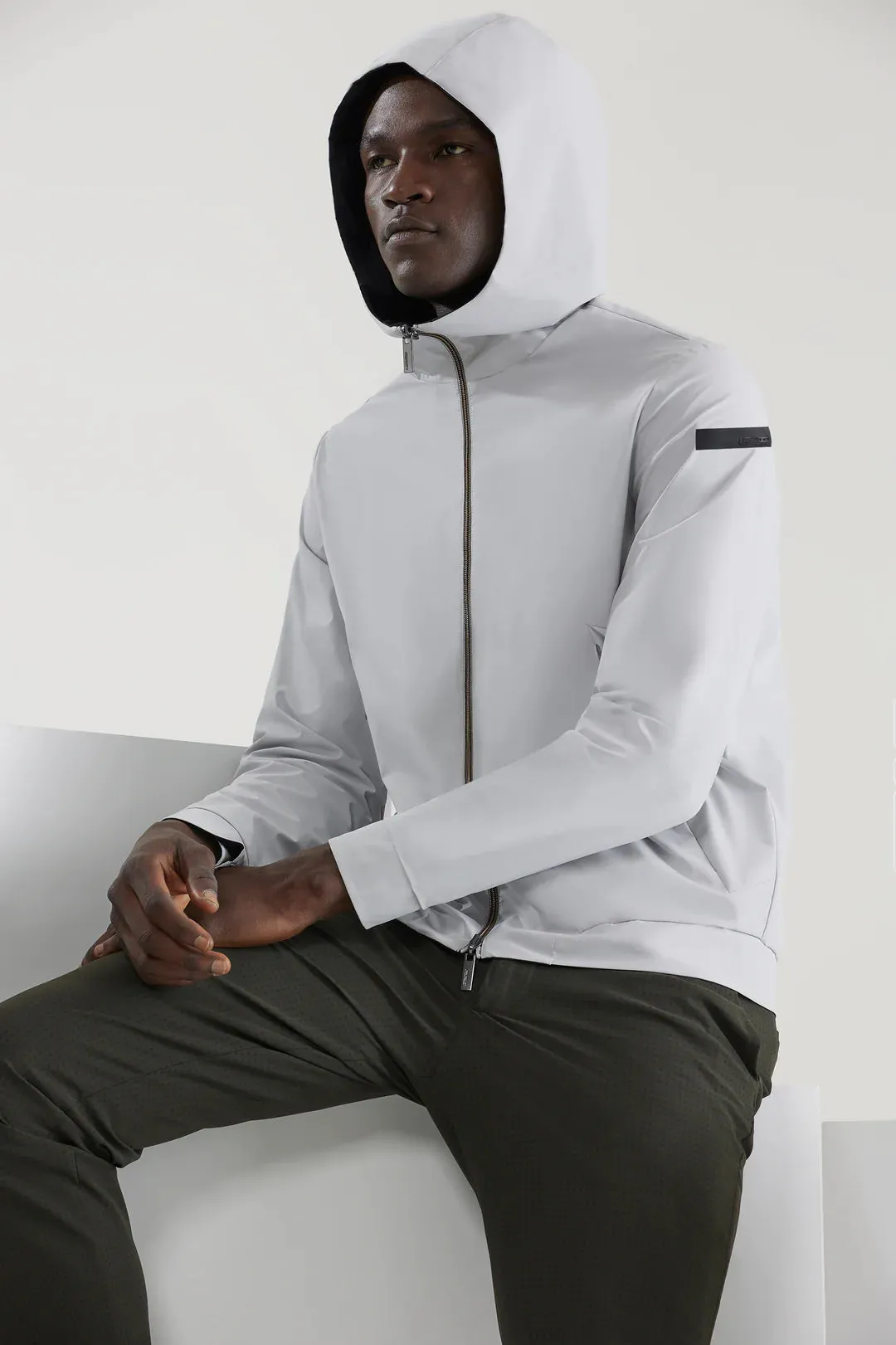 US3-016 JKT Urban Hood Rev Blue/Black Man  