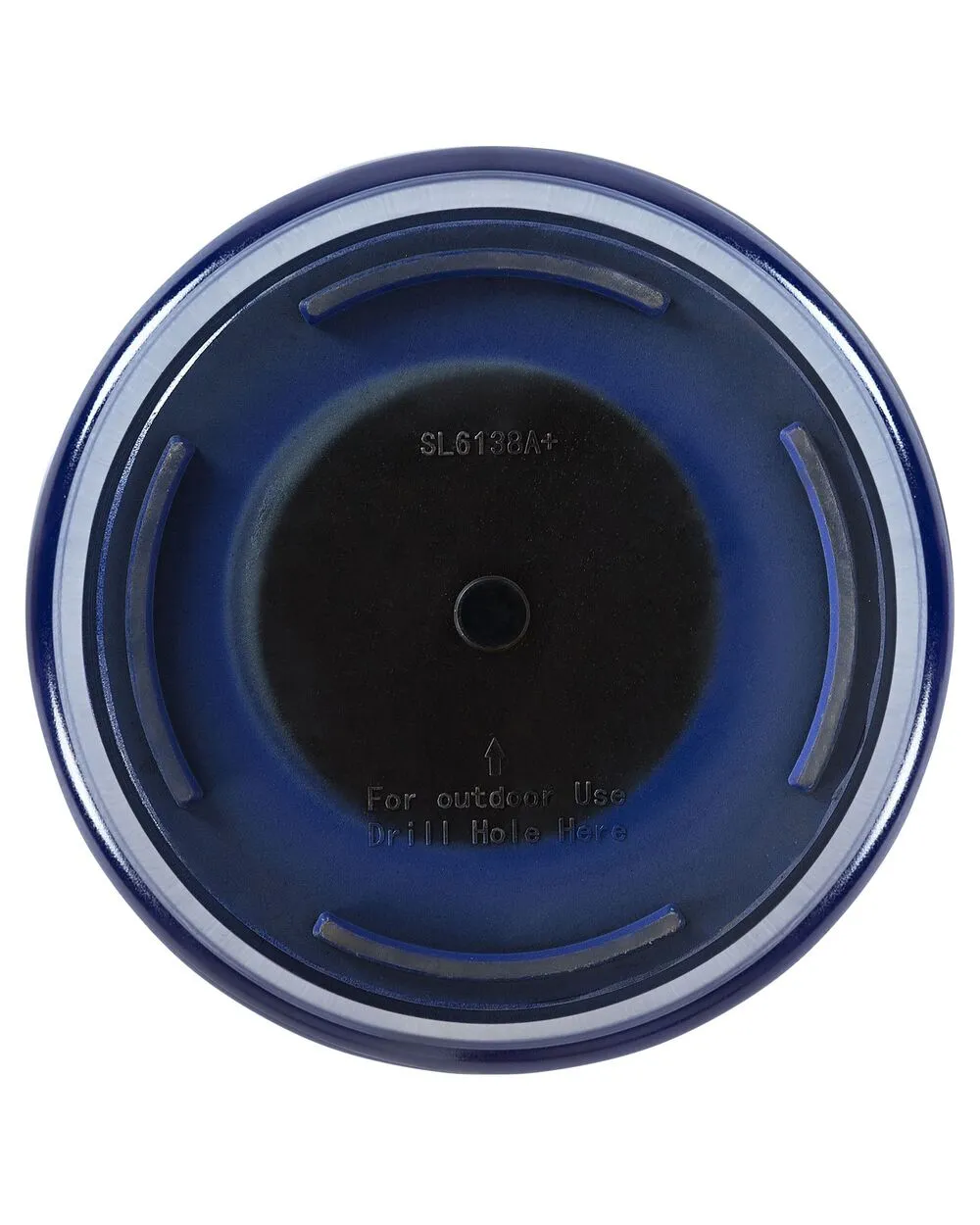 Vaso per piante KOKKINO Pietra 46 cm Blu marino