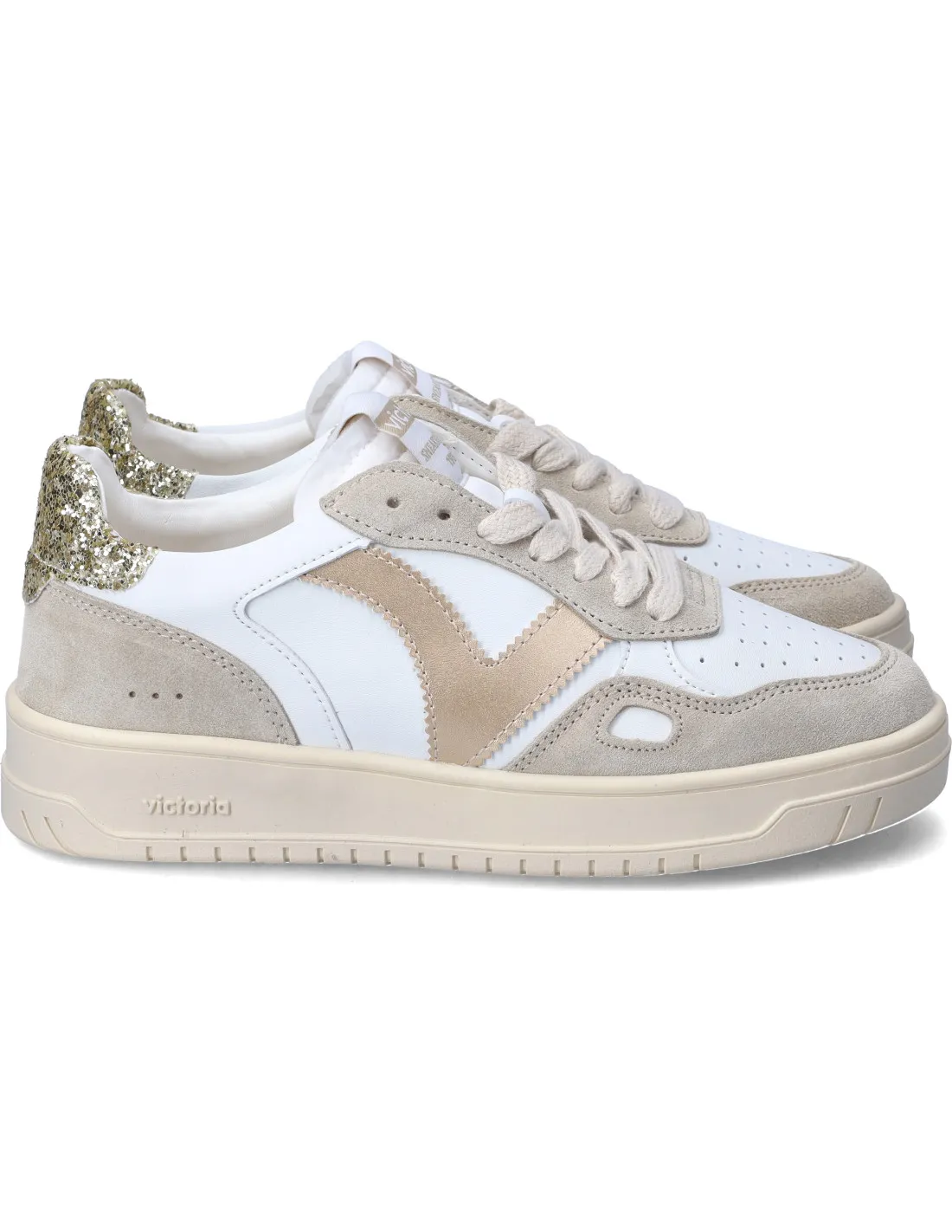 Victoria1985 sneakers donna platino