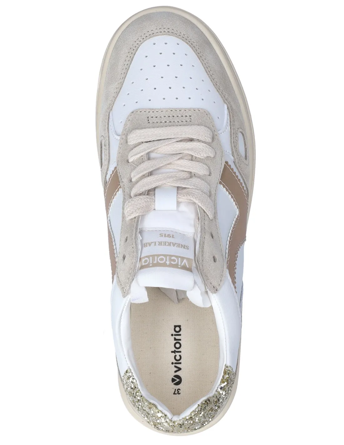 Victoria1985 sneakers donna platino