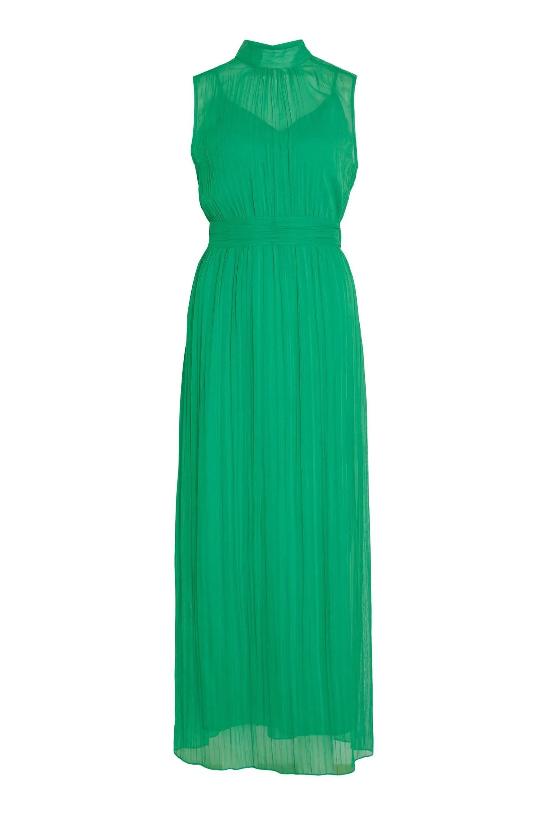 VILA - Abito maxi con Occasione speciale Senza maniche a Occasione speciale Senza maniche
