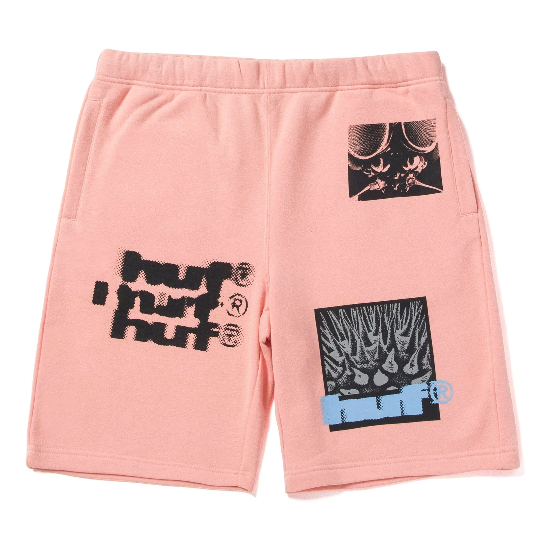 VIRUS FLEECE SHORT - CORAL PINK