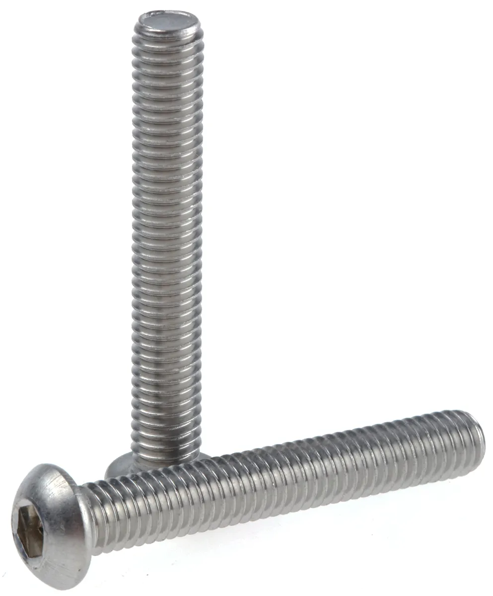 Vite a brugola con testa bombata esagonale RS PRO, M6, L. 40mm, in Acciaio inox