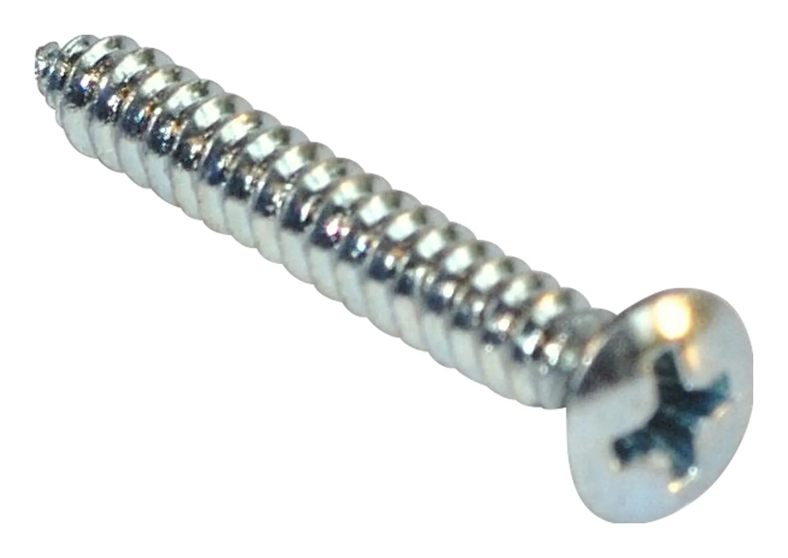 Vite autofilettante DIN 7983 in acciaio zincato 2,9 mm x 9,5 mm 50 pz