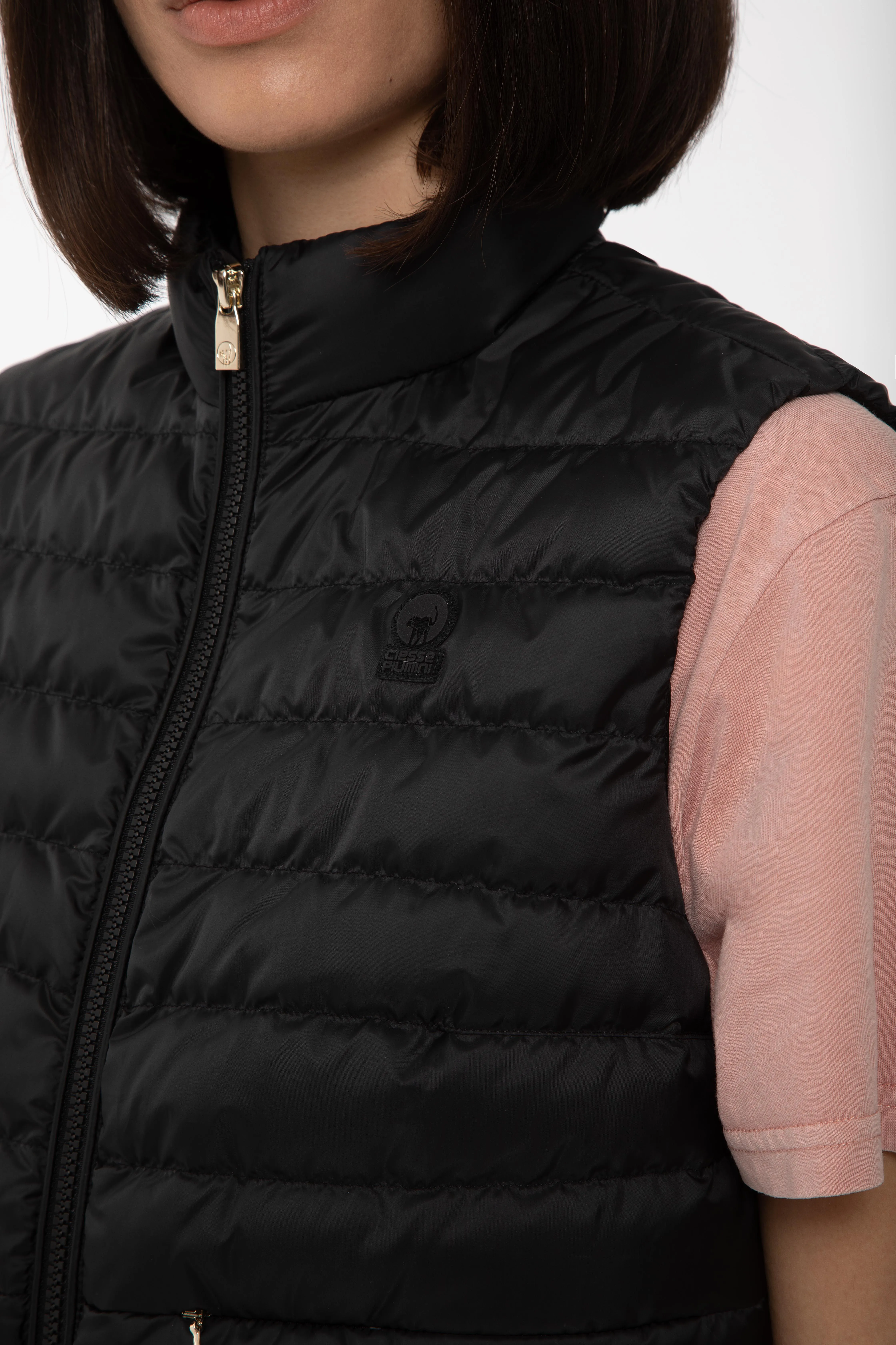 VIVI – BLACK CROP GILET